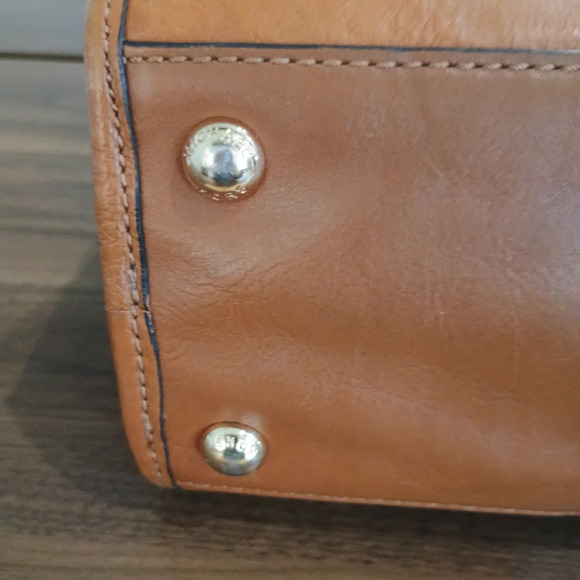 Michael Kors Striped Navy and Tan Women's Bag - Picture 9 of 16